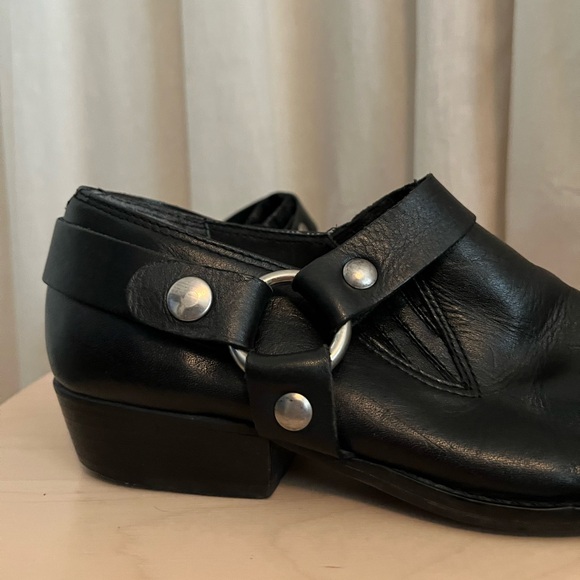 MIA 90s leather motorcycle booties - Picture 4 of 7